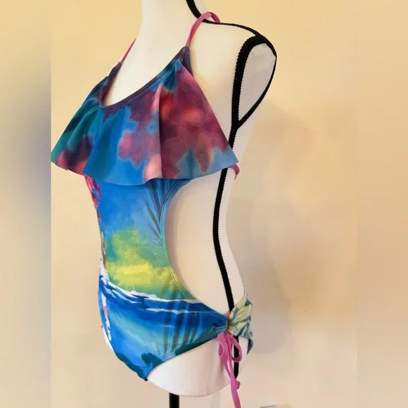 Disney Mulan Size Large Bathing Suit - Picture 3 of 5